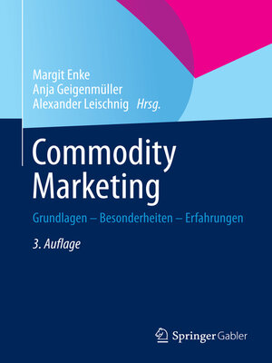 cover image of Commodity Marketing